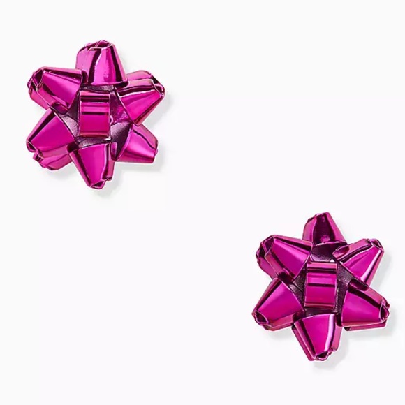 New Kate Spade Bourgeois Bow Studs - Picture 3 of 12
